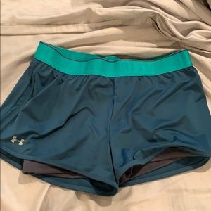 Under armour heat gear workout shorts